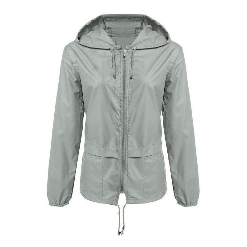 EB | Leichte wasserfeste Jacke mit Kapuze Elarat