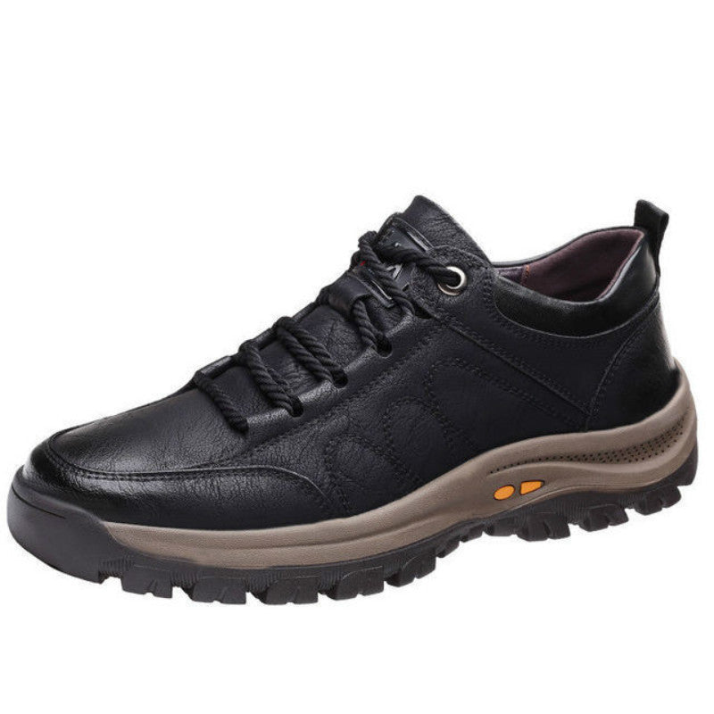 Herren Elegante Leder Komfortschuhe EB