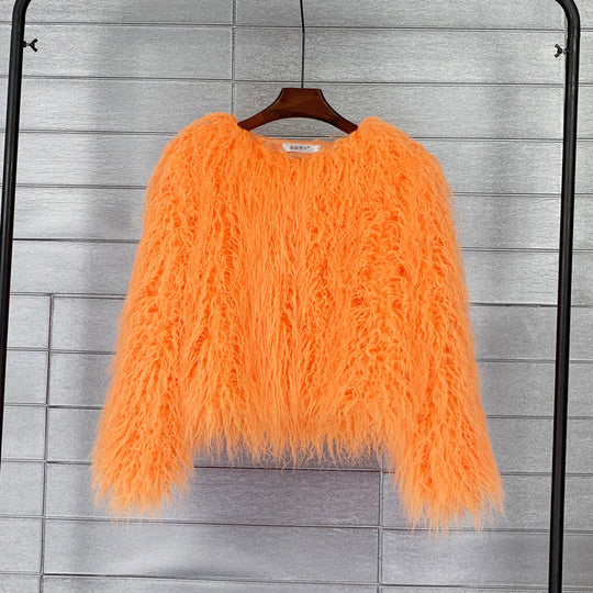 EB | Fluffy Kurze Jacke