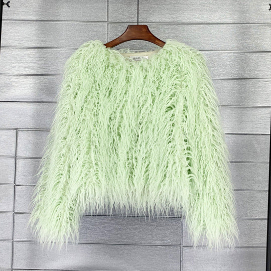 EB | Fluffy Kurze Jacke