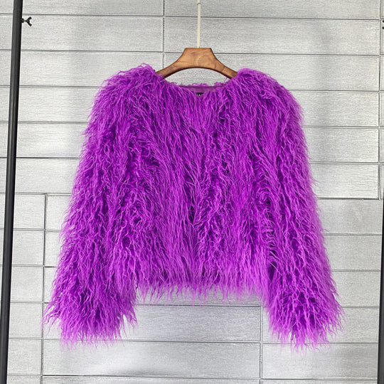 EB | Fluffy Kurze Jacke