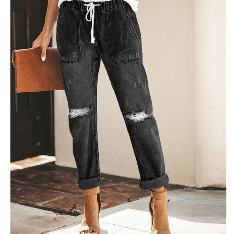 EB | Distressed-Jeanshose