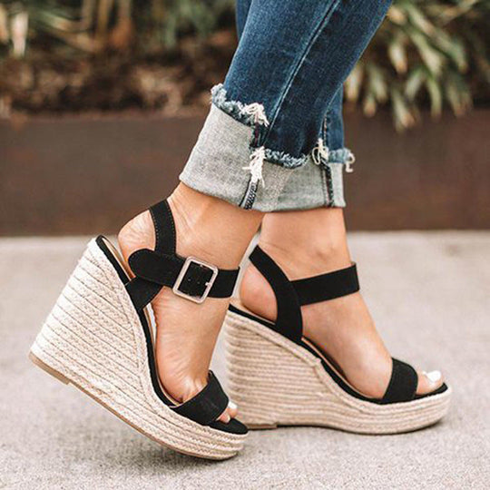Orthopädische Keilabsatz-Sandalen | Komfort trifft auf Eleganz EB