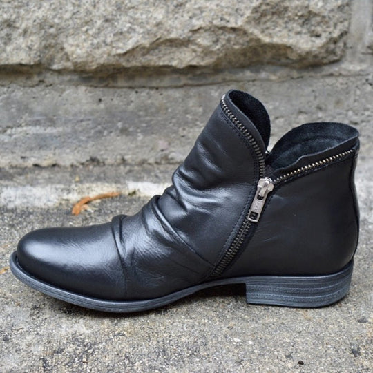 EB | Lederstiefel mit Reißverschluss