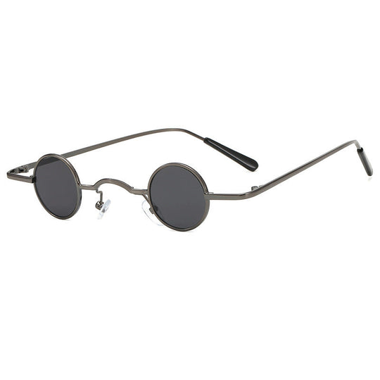 EB | Retro Sonnenbrille mit Kleinem Runden Rahmen für Herren