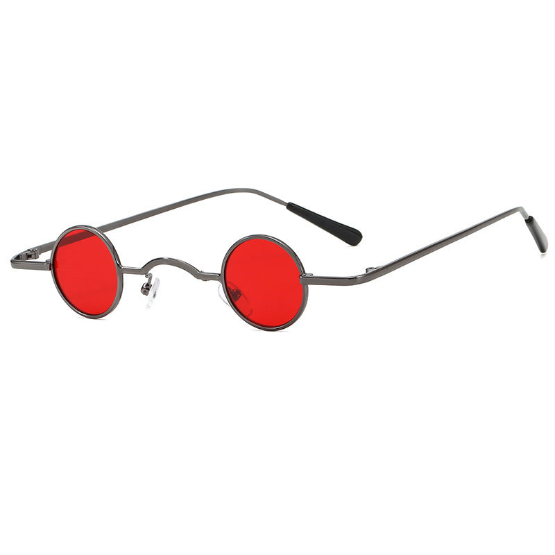 EB | Retro Sonnenbrille mit Kleinem Runden Rahmen für Herren