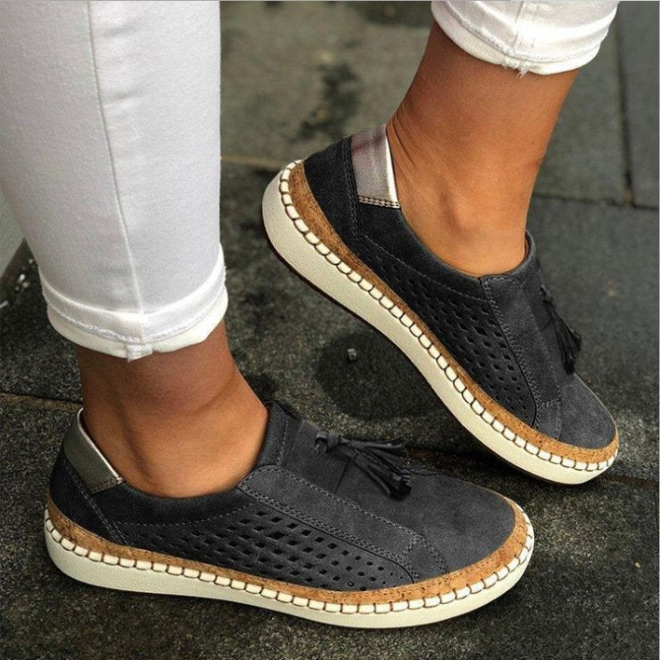 EB | Atmungsaktive orthopädische Slipper mit Klettverschluss