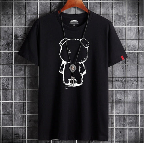 EB | Lustiges Anime Bären T-Shirt für Herren