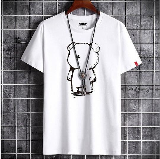 EB | Lustiges Anime Bären T-Shirt für Herren