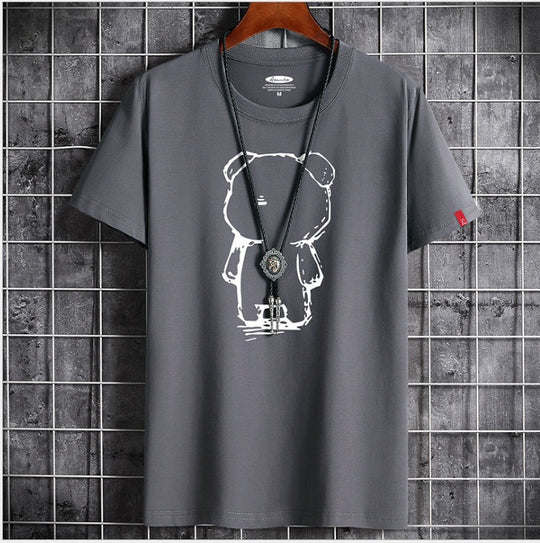EB | Lustiges Anime Bären T-Shirt für Herren