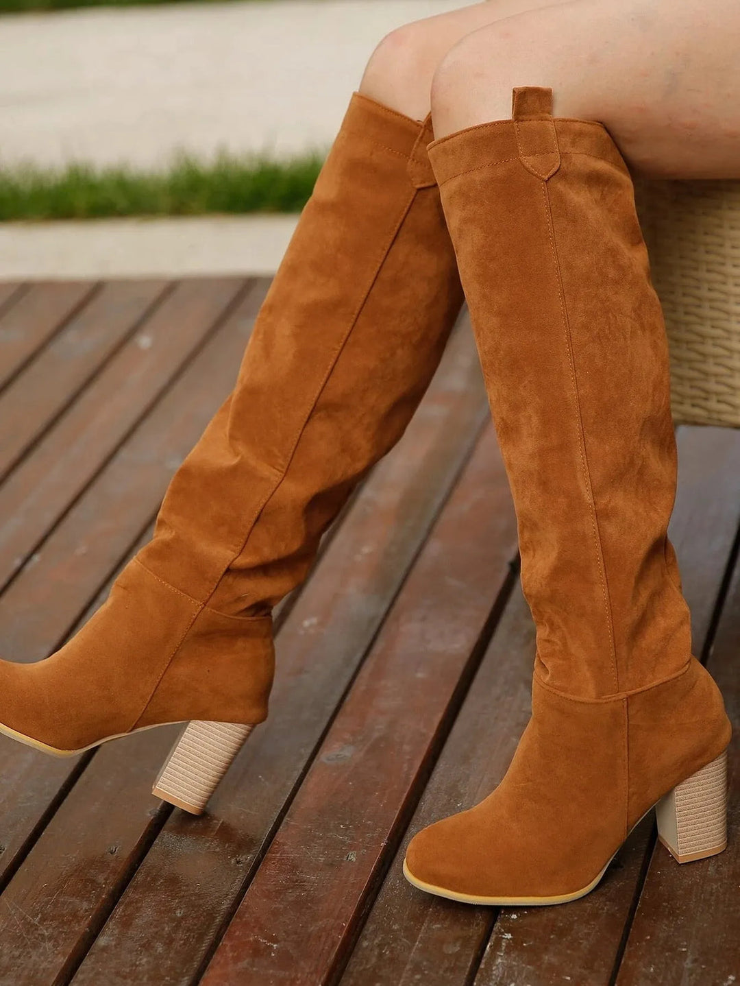 EB | Knielangen Damenschuhe Modische Winterstiefel Kaufen