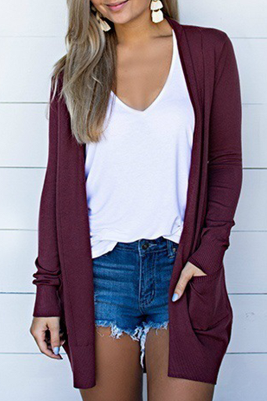 EB | Elegante und Vielseitige Winter Strickjacke