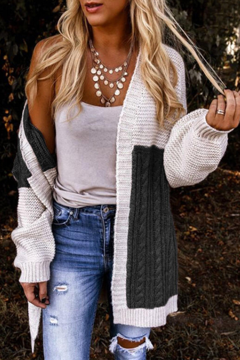 EB | Moderne und Vielseitige Winter Strickjacke