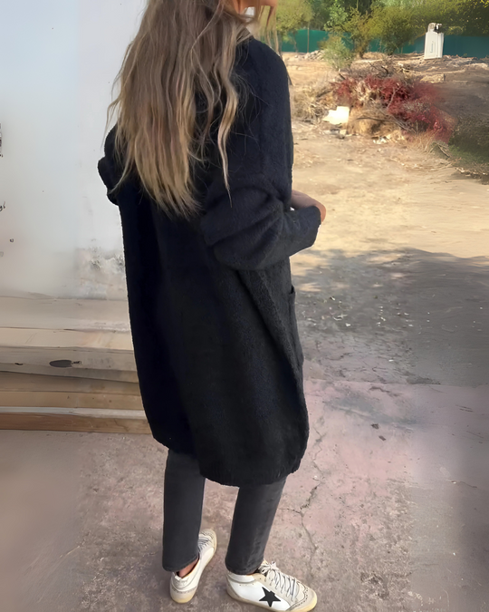 EB | Lässiger Strick Cardigan mit Taschen