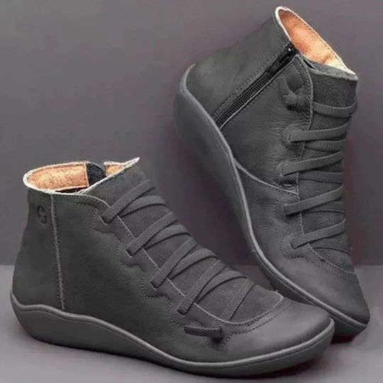 Damen wasserfeste Stiefel bequeme Sohlen synthetisch EB