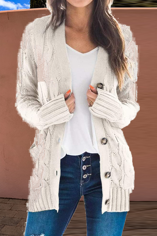 EB | Zeitlose und Elegante Strickjacke Winter