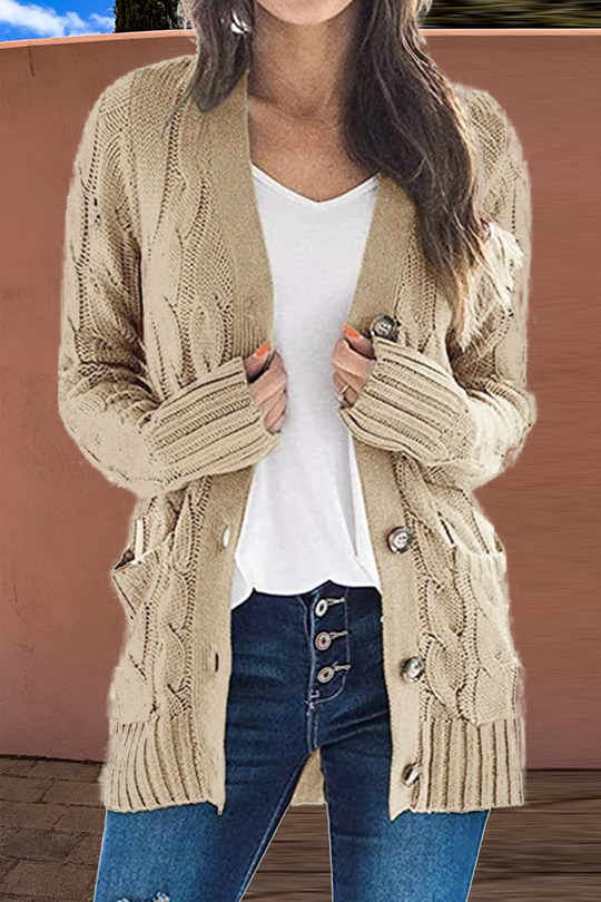 EB | Zeitlose und Elegante Strickjacke Winter