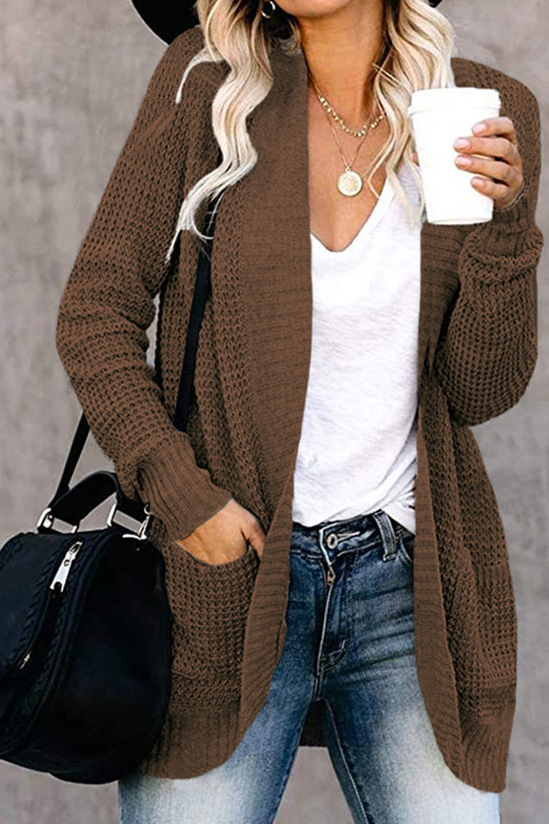 EB | Lässige und Stilvolle Winter Strickjacke