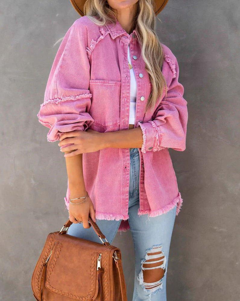 EB | Edge Patchwork Pocket Denim-Jacke