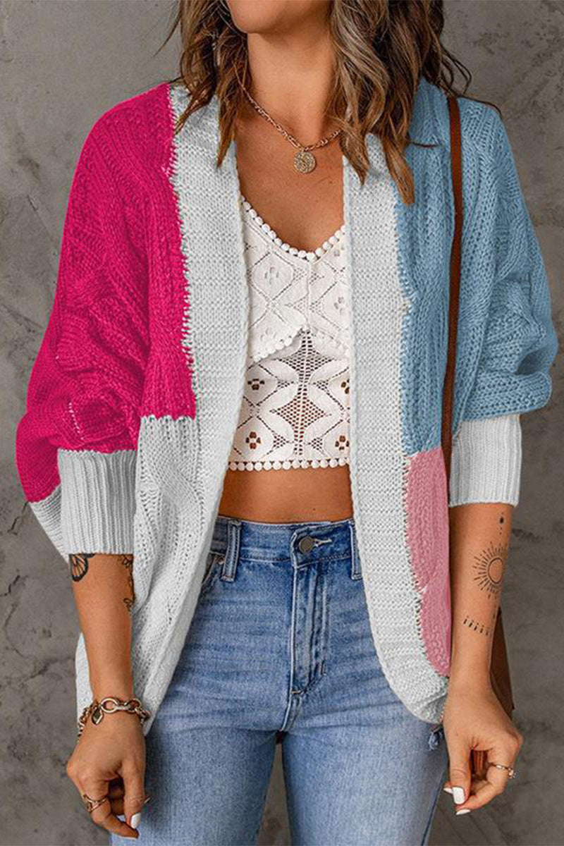EB | Klassische und Elegante Allgemeine Strickjacke