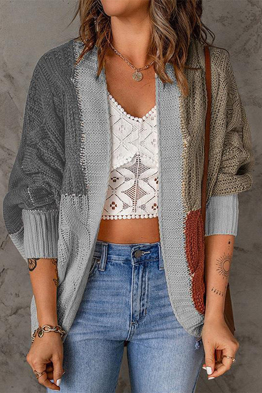 EB | Klassische und Stilvolle Winter Strickjacke