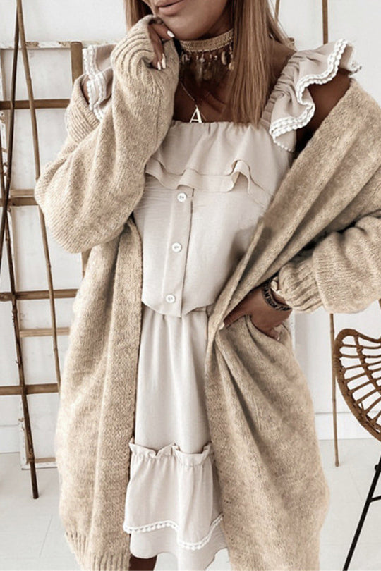 EB | Offene Front Strickjacke