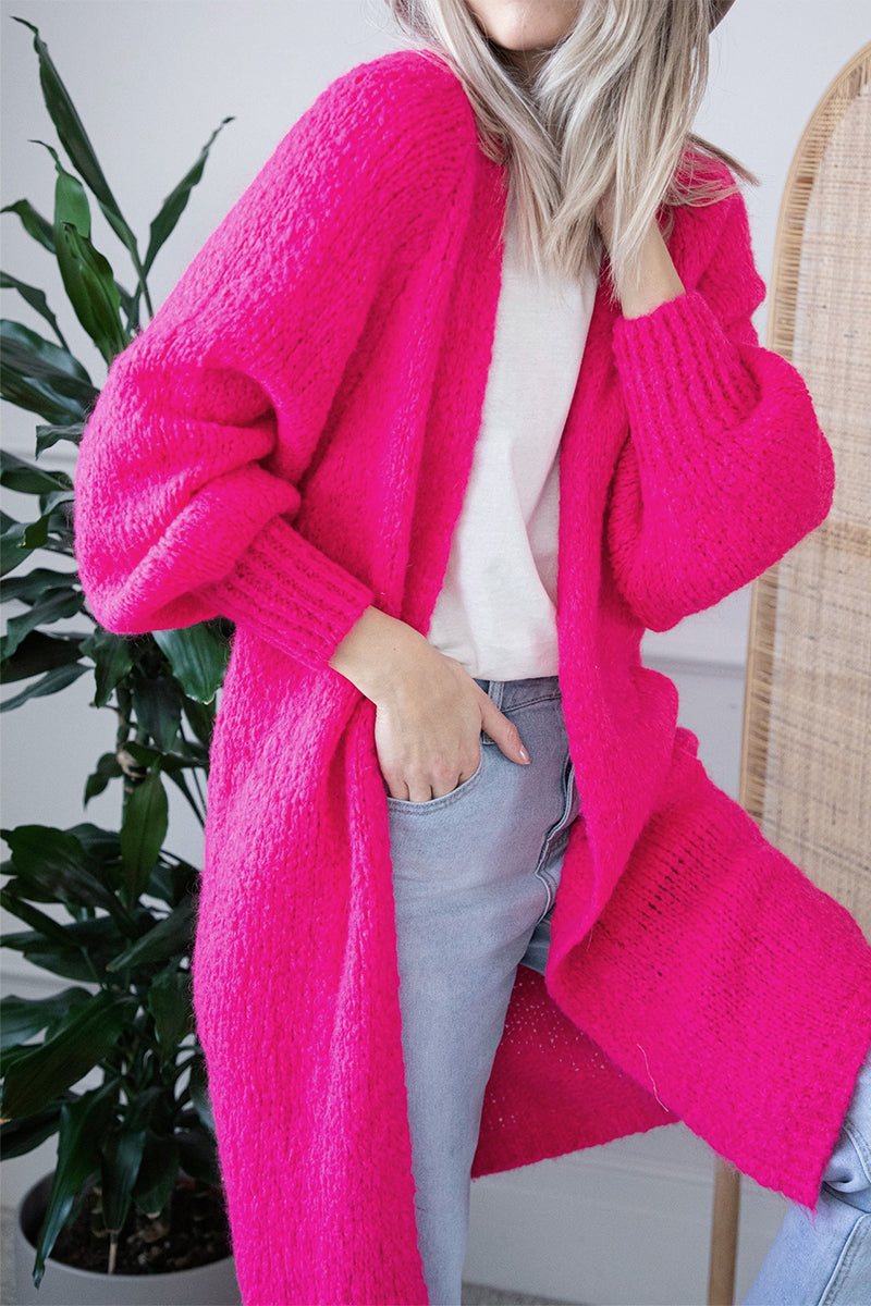 EB | Offene Front Strickjacke