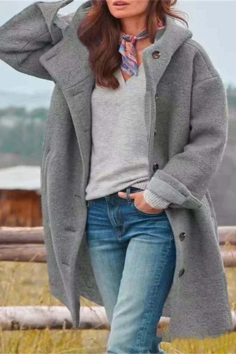EB | Elegante Damenjacke in Uni Farbe