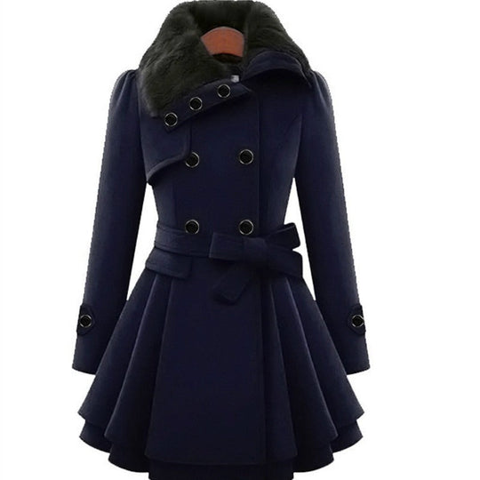 EB | Damenmantel Mode Winter Schick und Bequem
