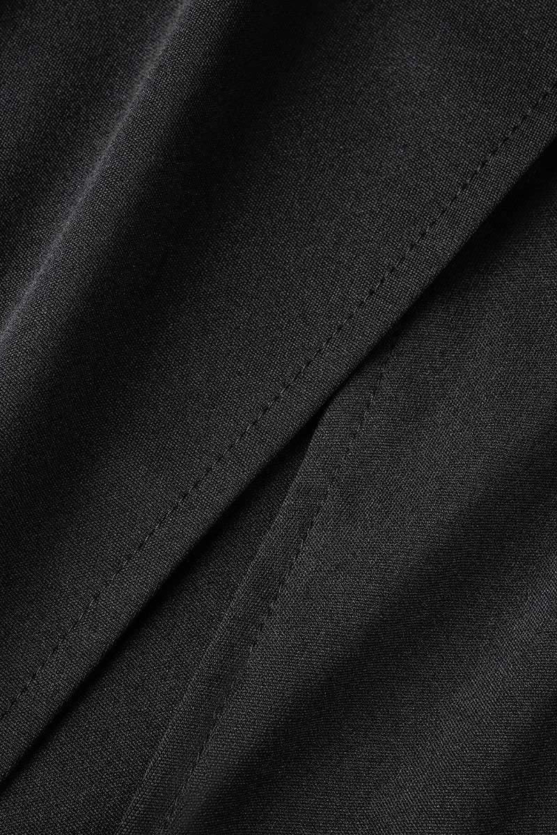 EB | Elegantes Formelles Einfarbiges Schlitz Asymmetrisches Schräges Kragen Abendkleid Kleider - 8 Farben