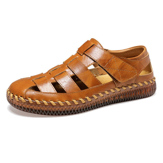 Damen modische Lederfreizeitschuhe mit seitlichen Belüftungsöffnungen EB