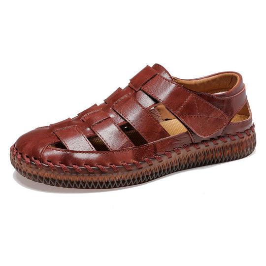 Damen modische Lederfreizeitschuhe mit seitlichen Belüftungsöffnungen EB