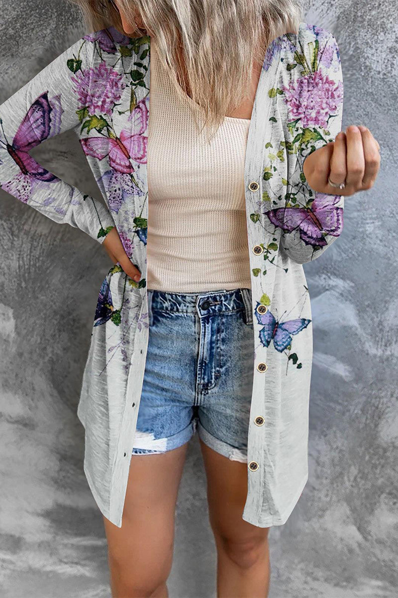 EB | Schlichte und Stilvolle Winter Strickjacke