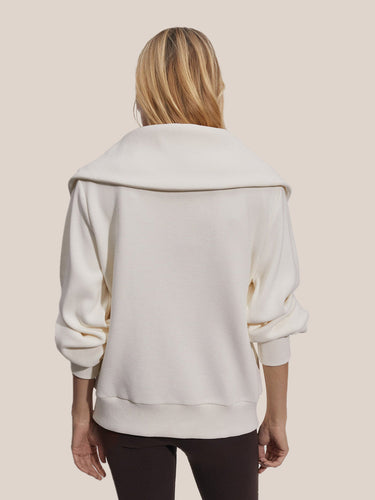 EB | Half-zip Bluse Baumwolle Modern, Komfortabel