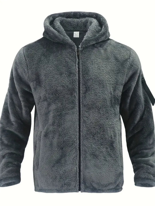 EB Teddyjacke mit Reißverschluss für Männer