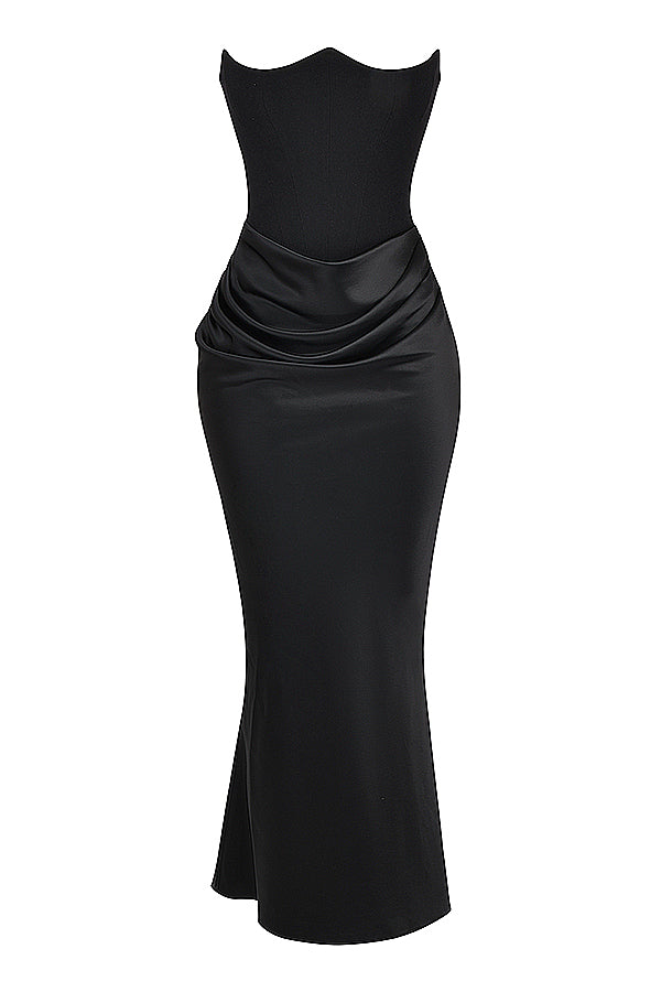 EB | Elegante Strapless Korsettkleid