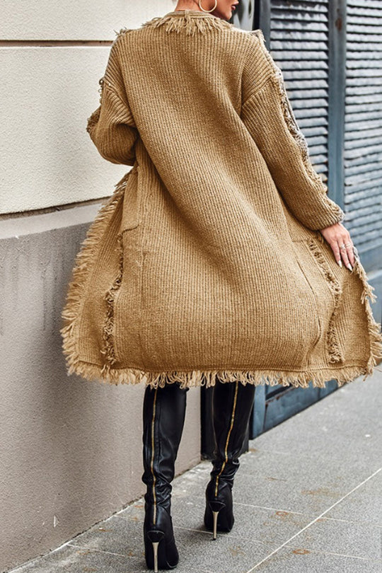 EB | Klassische und Bequeme Winter Strickjacke