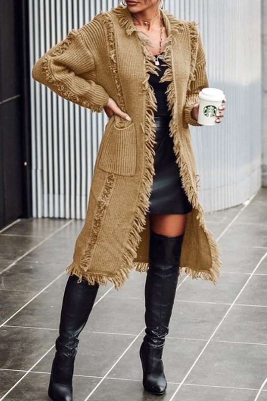 EB | Klassische und Bequeme Winter Strickjacke