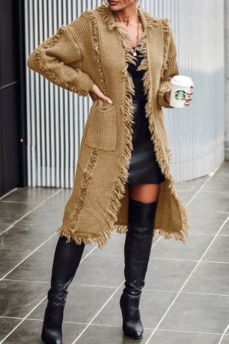 EB | Klassische und Bequeme Winter Strickjacke