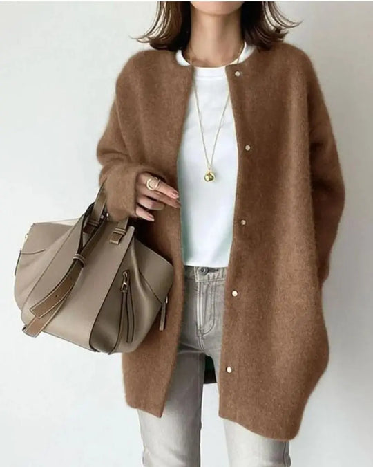 EB | Cardigan Im Eleganten Casual-Look - Strickjacke für Alltag und Büro
