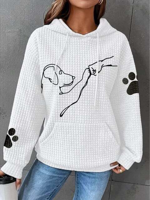 EB | Bequemer und Warmer Kapuzenpullover für Frauen