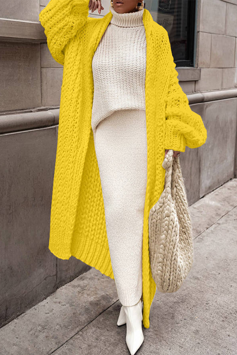 EB | Moderne und Vielseitige Winter Strickjacke