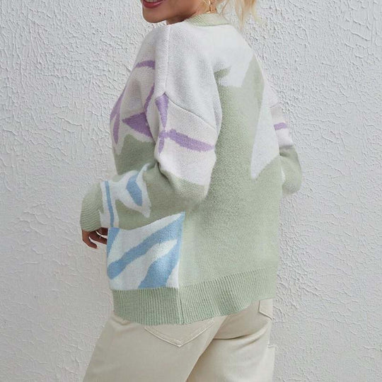 EB | Pullover mit Farbblock