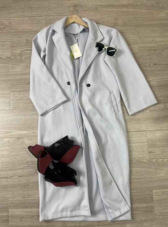 EB | Longline-Trenchcoat für Frauen