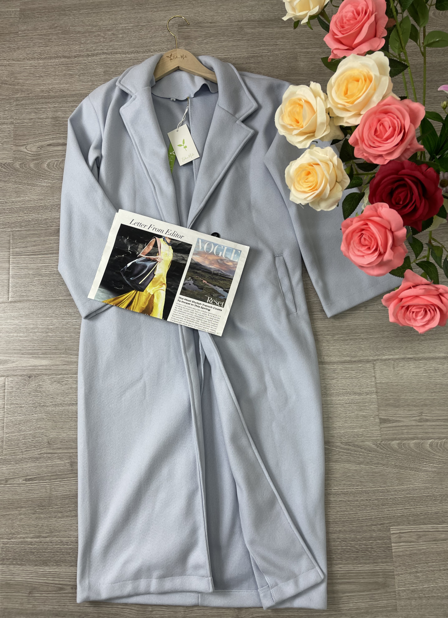 EB | Longline-Trenchcoat für Frauen
