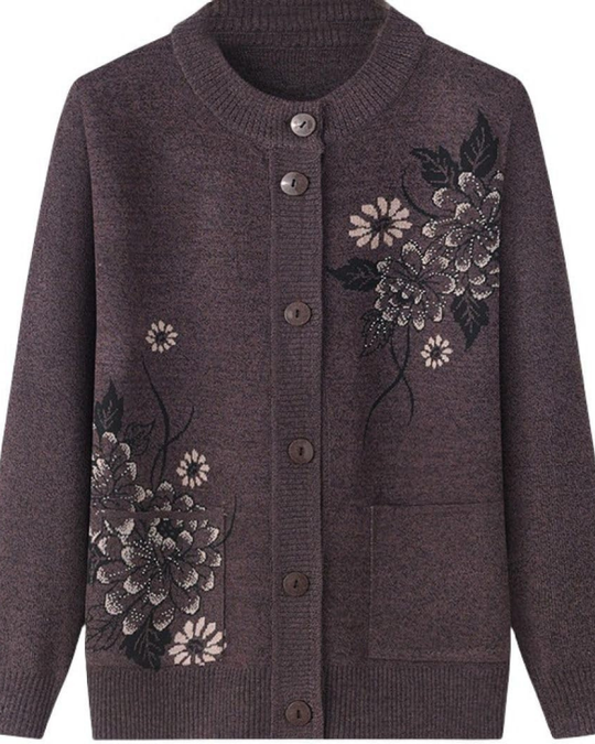 EB | Floral Charm Strickjacke