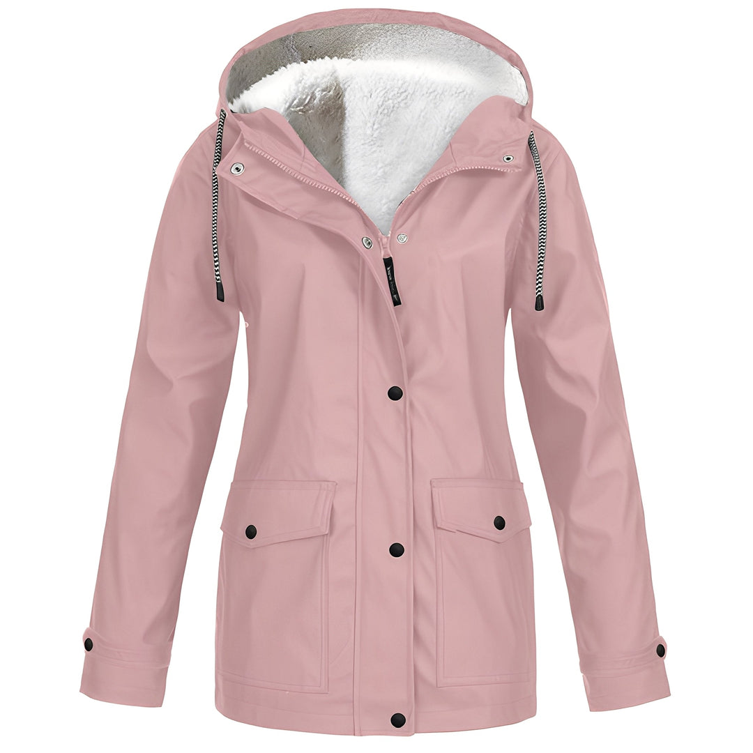 EB | Vielseitige, wasserdichte Damenjacke mit Fleece-Innenfutter