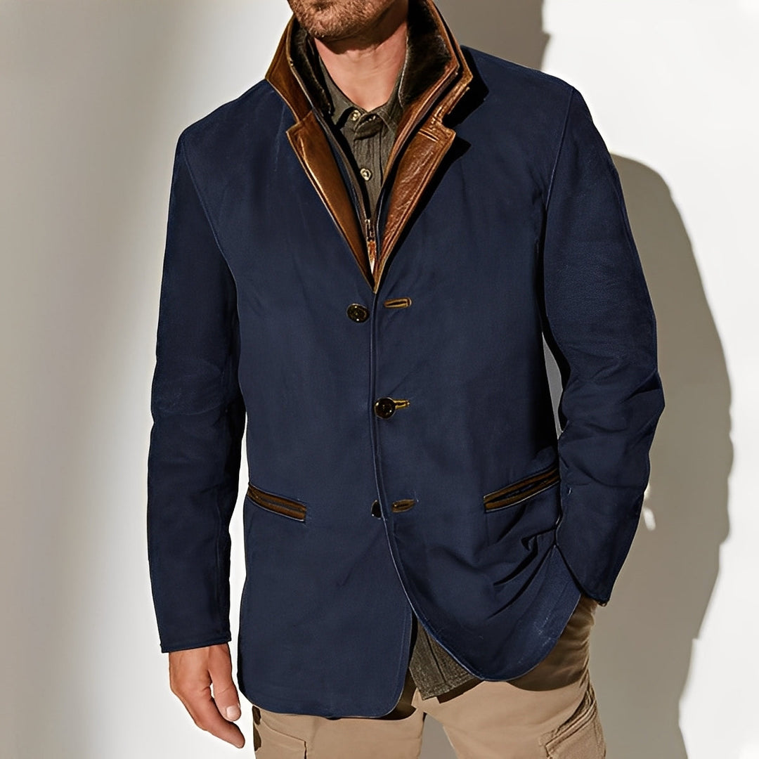 EB | Klassische Jacke mit Taschen für Herren