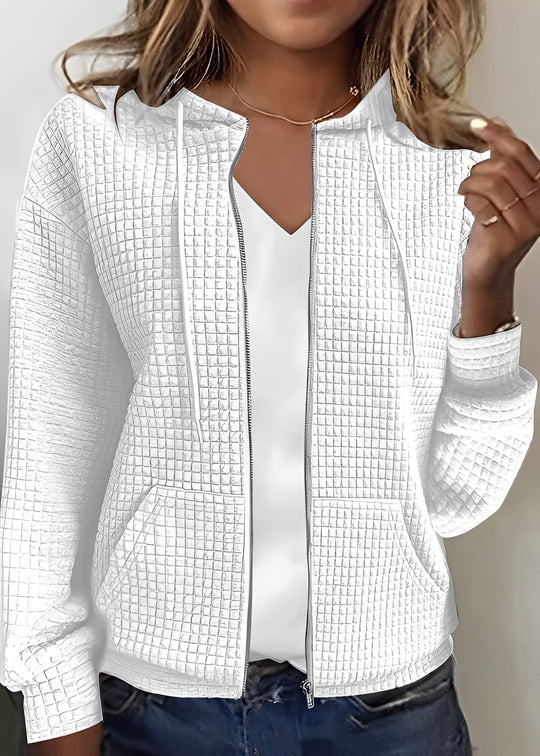 EB | Stylischer Cardigan mit Kapuze und Taschen für Frauen