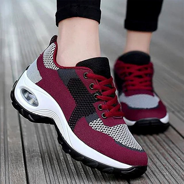 Atmungsaktive Farbblock-Sneaker EB